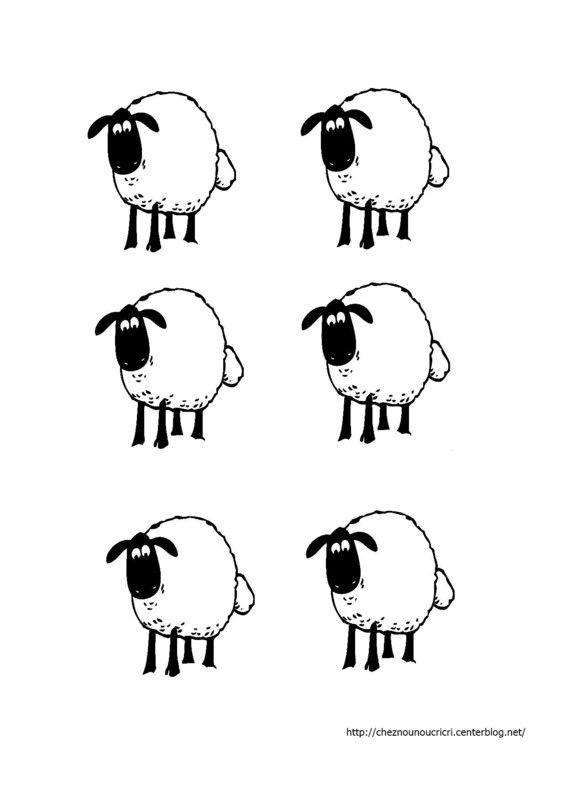gabarit petit mouton