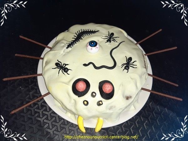 gâteau araignée