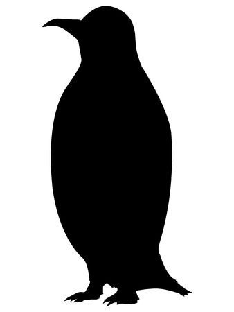 37183827-silhouette-de-pingouin