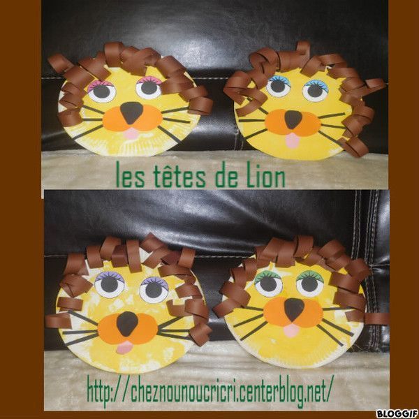 les têtes de  lion 