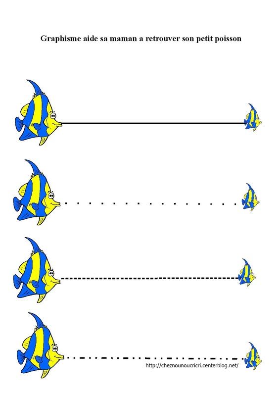 graphisme les poissons