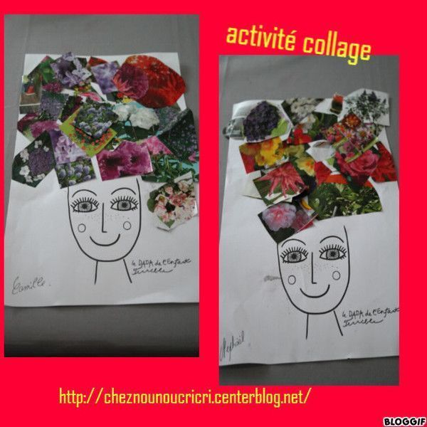 activité collage