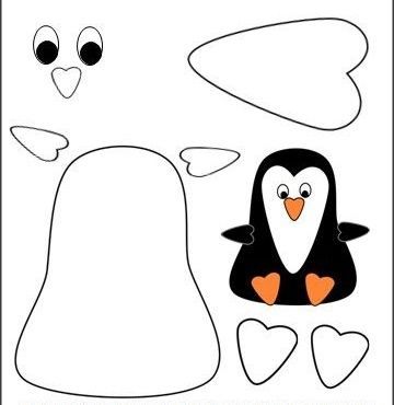 heart-penguin-craft-with-template
